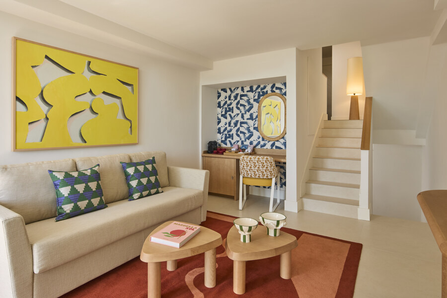 Studio-Suite Duplex mit Balkon und Meerblick